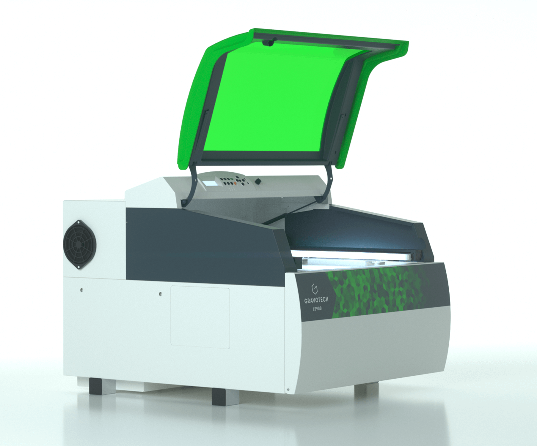 Maquina laser grabado recorte LS900